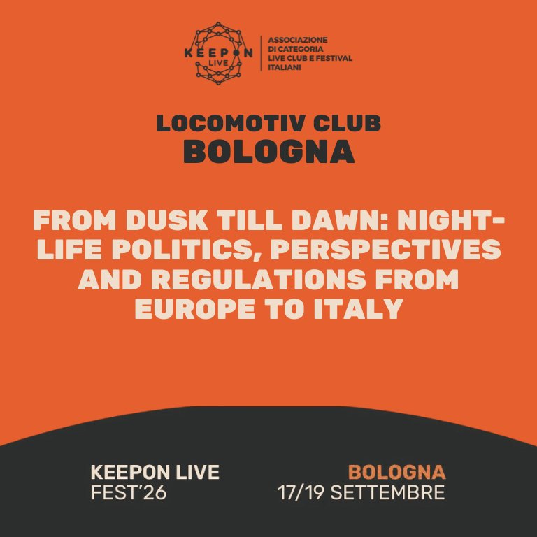 Talk: From dusk till dawn: night-life politics, perspectives and regulations from Europe to Italy
